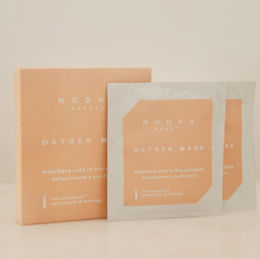 OXYGEN MASK, maschera ossigenante e purificante