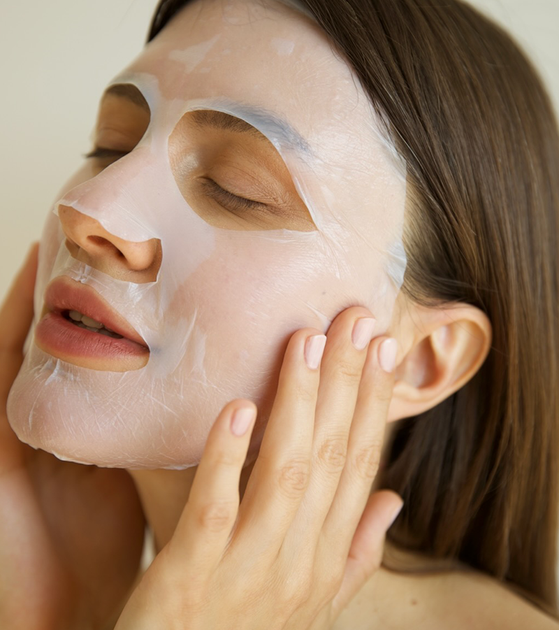 GLOWING MASK, maschera illuminante e levigante