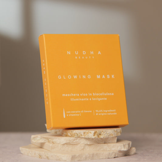 GLOWING MASK, maschera schiarente e illuminante