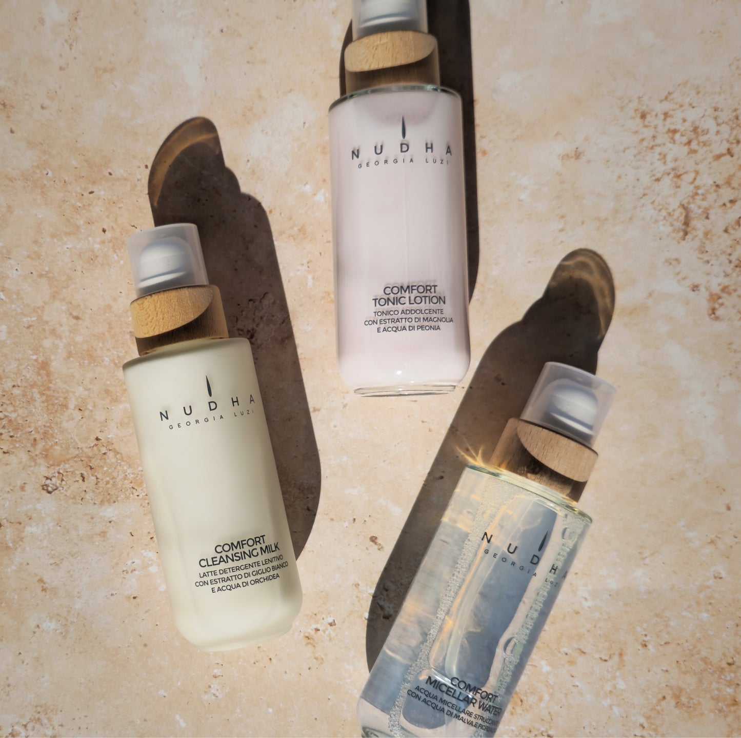 COMFORT ROUTINE, routine con trattamenti antiossidanti e liftanti