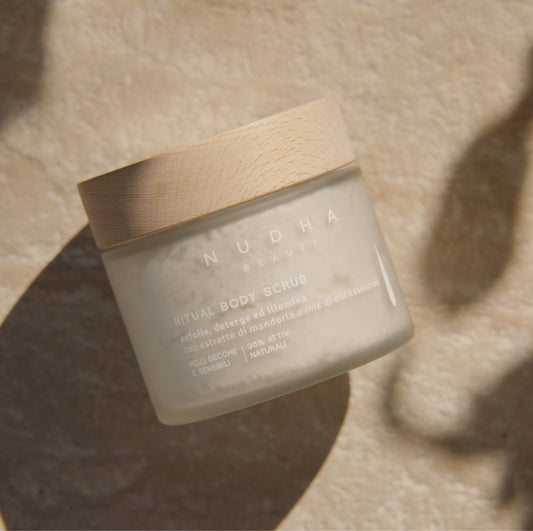 RITUAL BODY SCRUB, esfolia,deterge e illumina