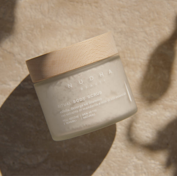 RITUAL BODY SCRUB, esfolia,deterge e illumina