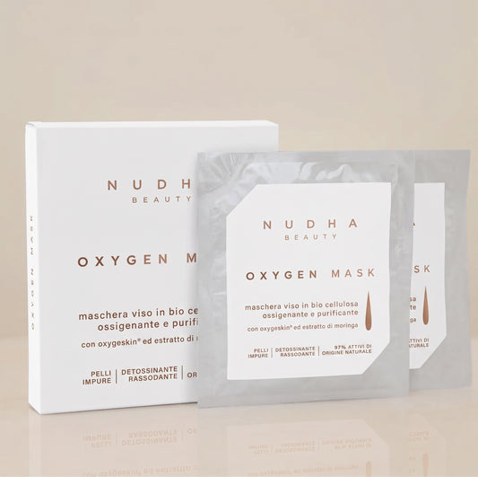 OXYGEN MASK, maschera in biocellulosa ossigenante e purificante