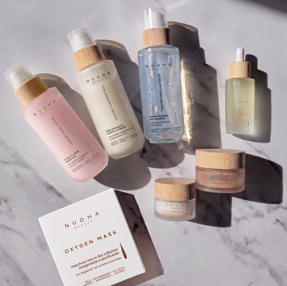 REVITALIZING ROUTINE, percorso proage 24 ore full face con mix attivi rigeneranti